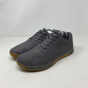 NOBULL Shoes Mens Size 11.5 Gray Trainer CrossFit Gym Training Sneakers Athletic